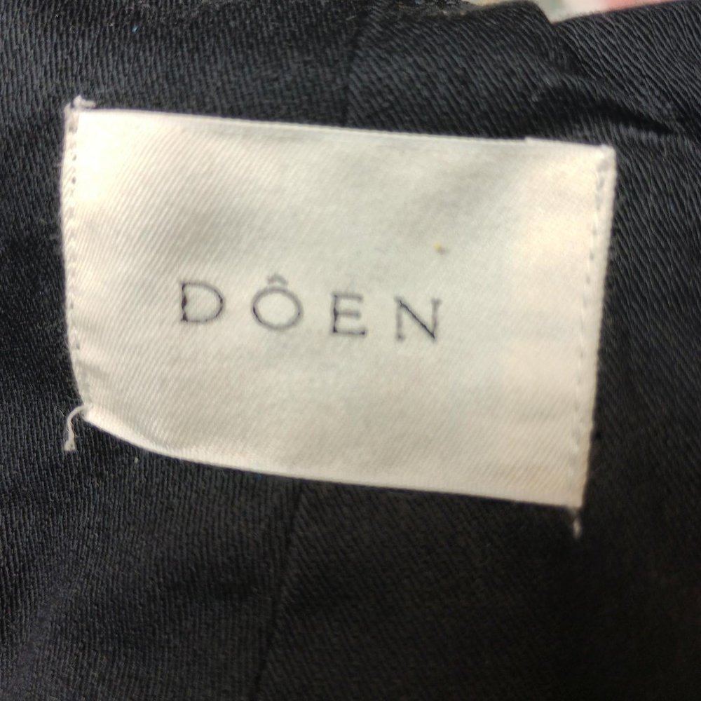 Doen Black High-Waist Pleated Trousers reposh - Picture 11 of 14